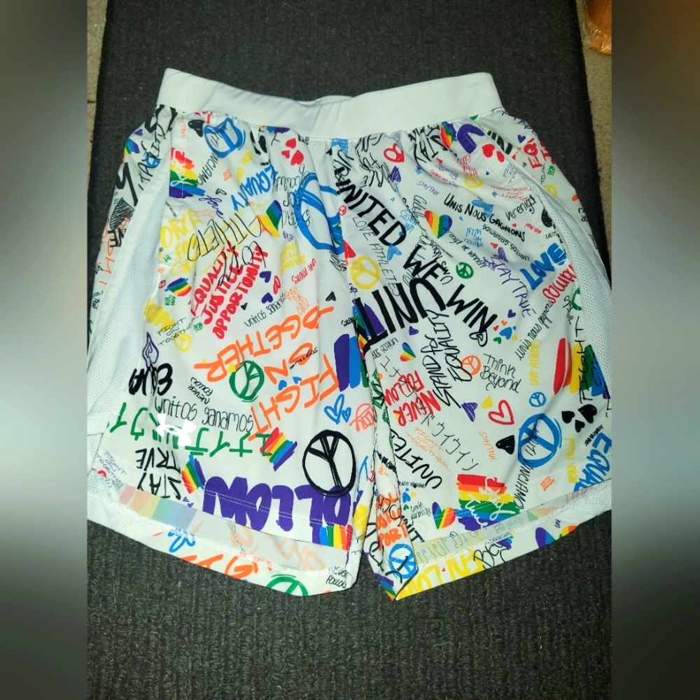 Underarmour Pride basketball shorts